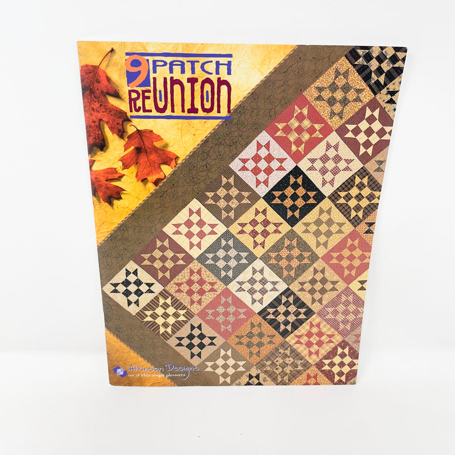 9 Patch Reunion Book by Atkinson Designs