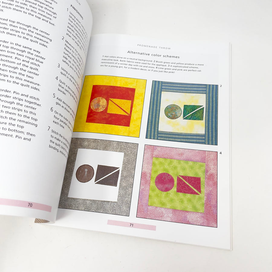 Quick and Colorful Applique Book by Rosemary Wilkinson