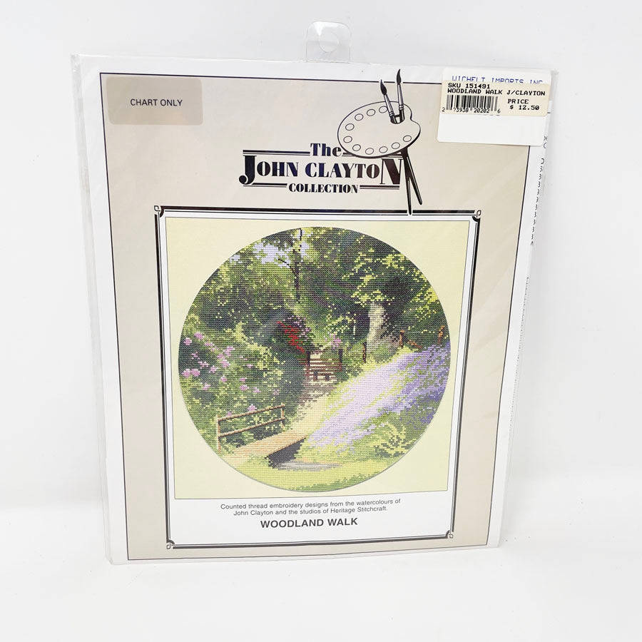 Woodland Walk - The John Clayton Collection - Cross Stitch Pattern