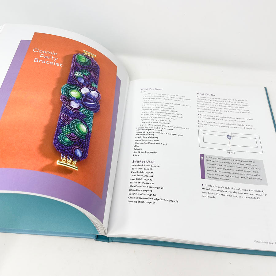 Dimensional Bead Embroidery book by Jamie Cloud Eakin