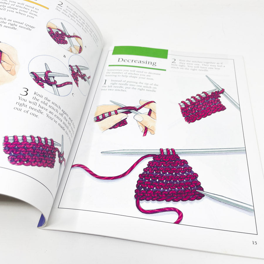 "Kids Can Do It - Knitting" Book by Judy Ann Sadler