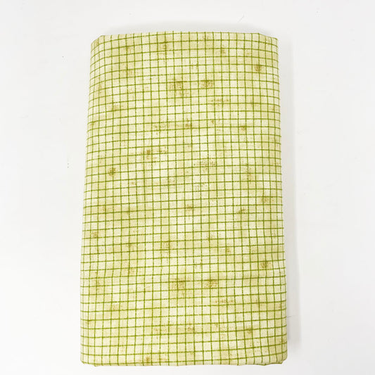 2.5 yds - Green Check Oakhurst Textiles Fabric