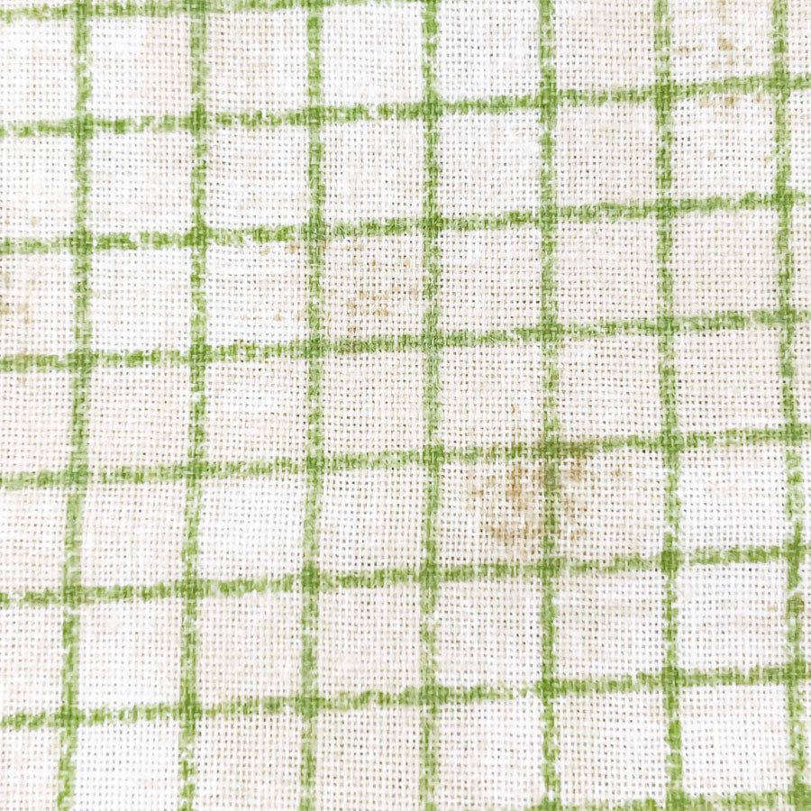 2.5 yds - Green Check Oakhurst Textiles Fabric