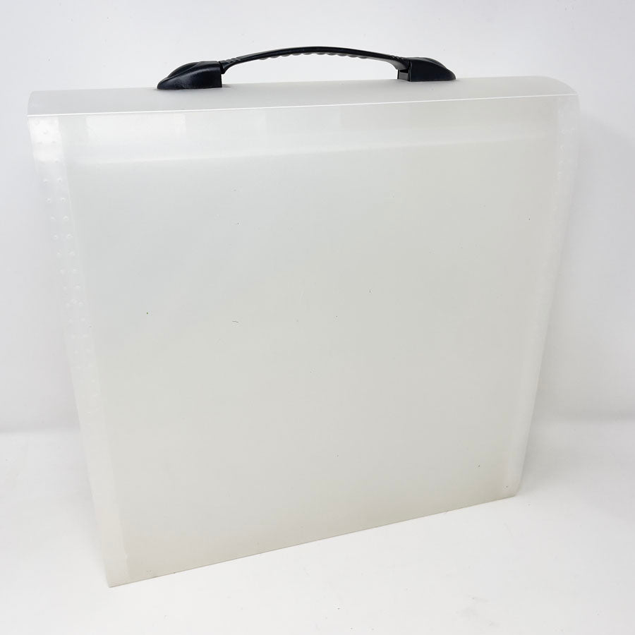 Portable Clear Craft Storage Tote - 13"