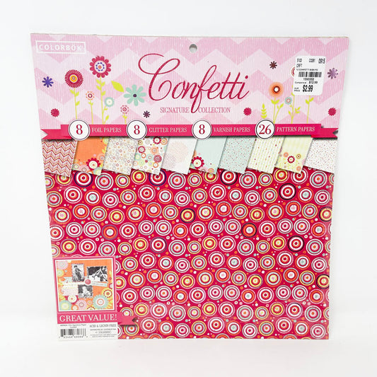 Confetti - Colorbok 12" Paper Pad