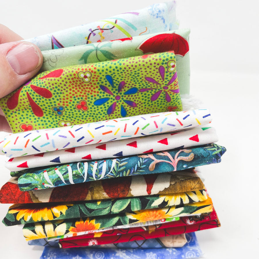 Novelty Prints Fabric Bundle - Asst. Sizes