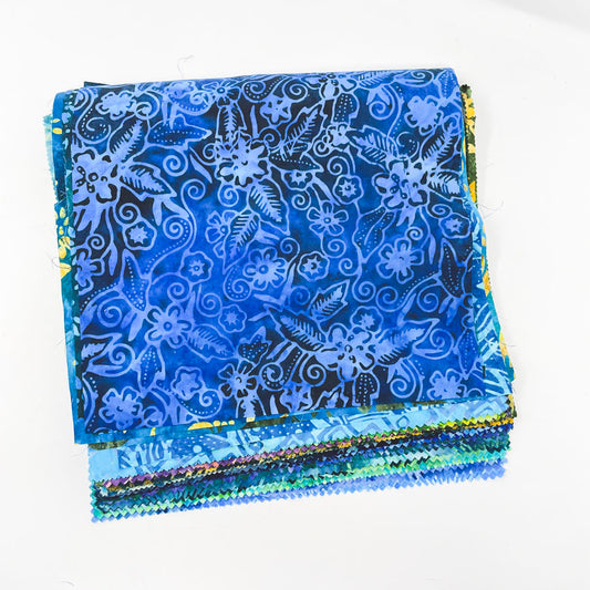 Batik 10" Squares - Partial Pack