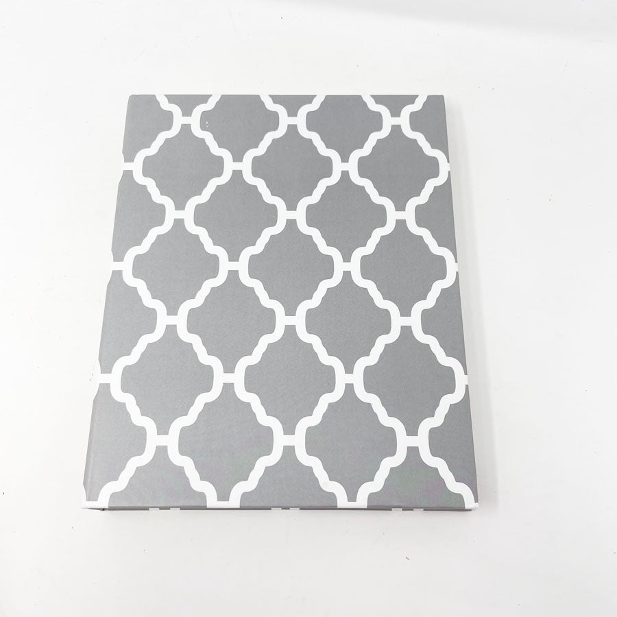 Gray Pattern Photo Album