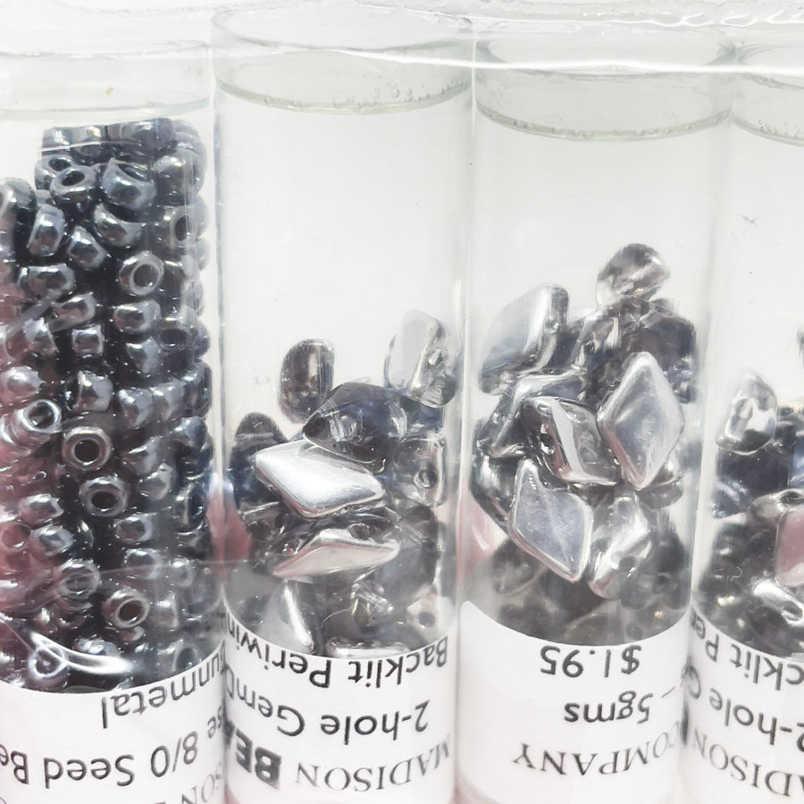 Metals Round Tube Bead Pack Bundle