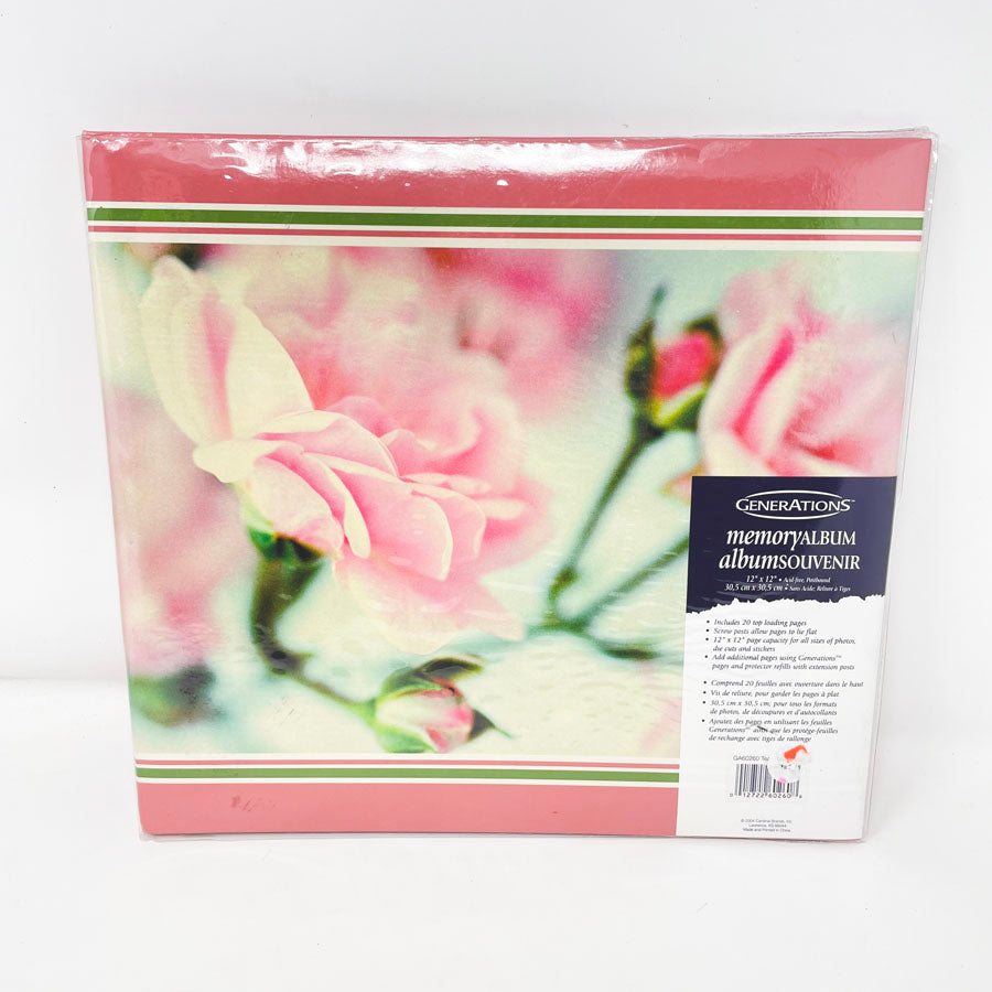 Generations Memory Album - 12 x 12 Floral