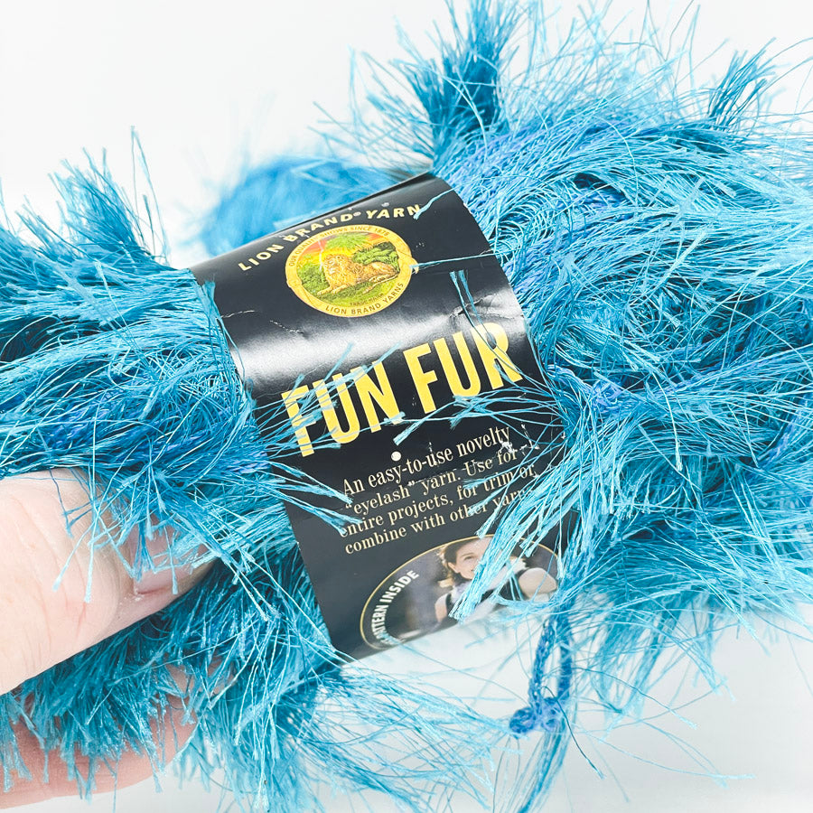 Lion Fun Fur Eyelash Yarn