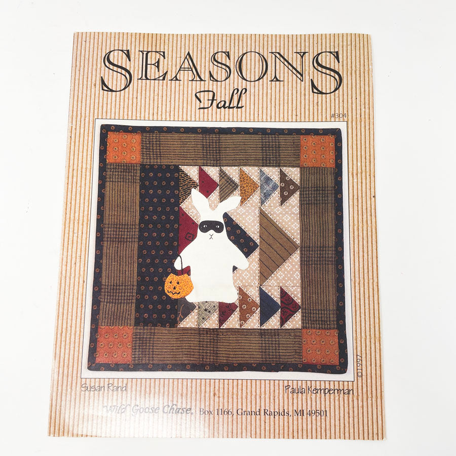 Seasons Fall Quilt Pattern Leaflet by Wild Goose Chase