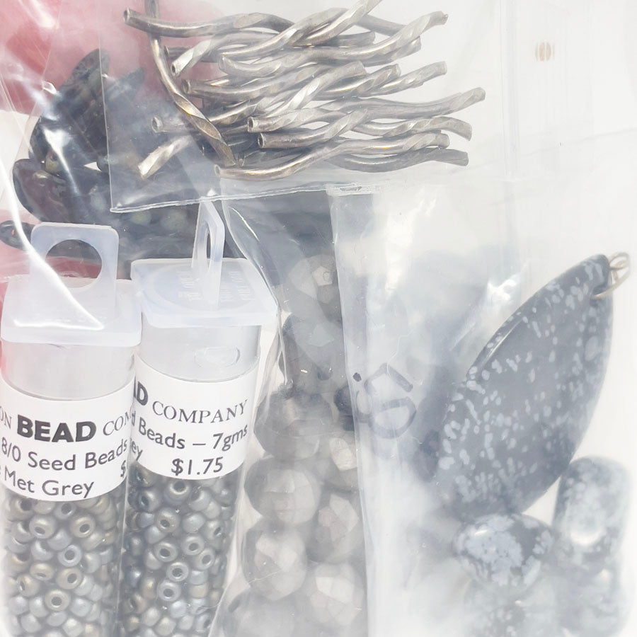 Bead Blends - Dark Grey