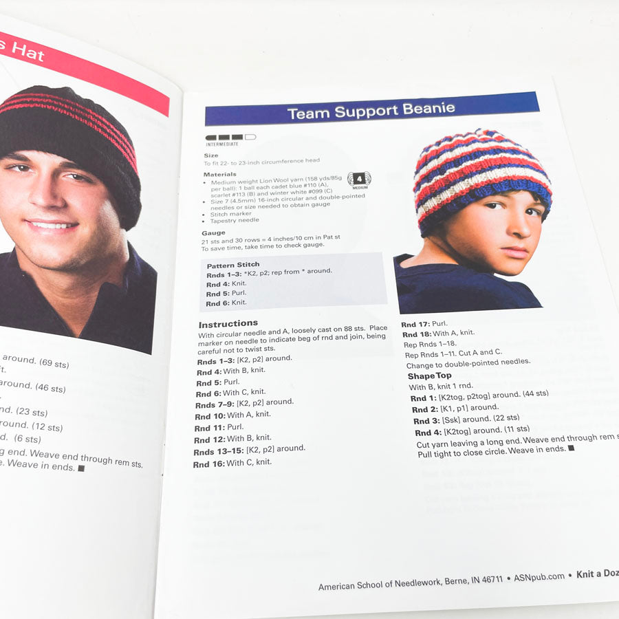 Knit a Dozen Beanies Pattern Booklet