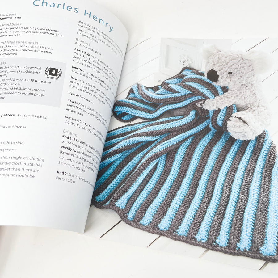 Annie's Crochet Super-Easy Baby Blankets Pattern Booklet