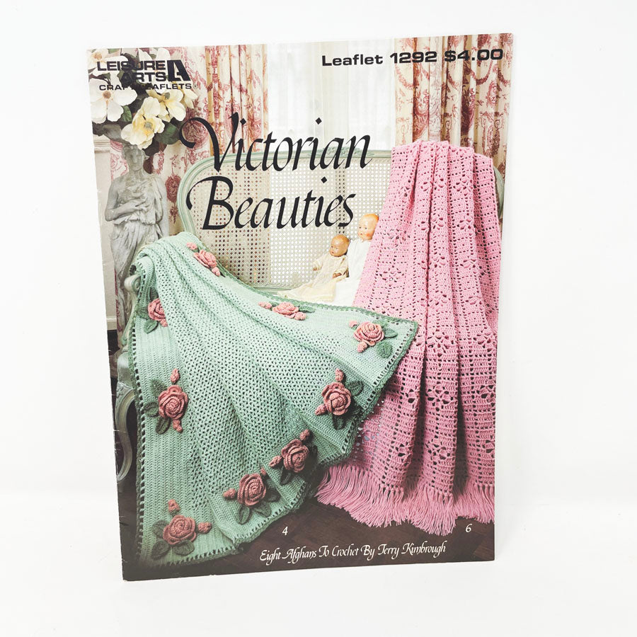 Victorian Beauties - Eight Afghans to Crochet Booklet