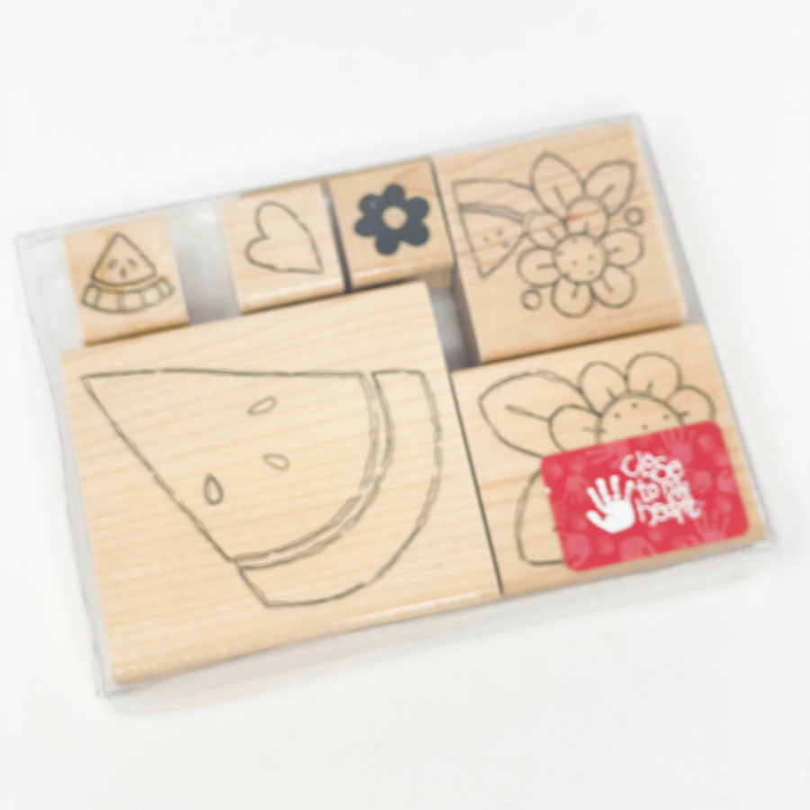 One in A Melon - Close to My Heart Wood Rubber Stamps