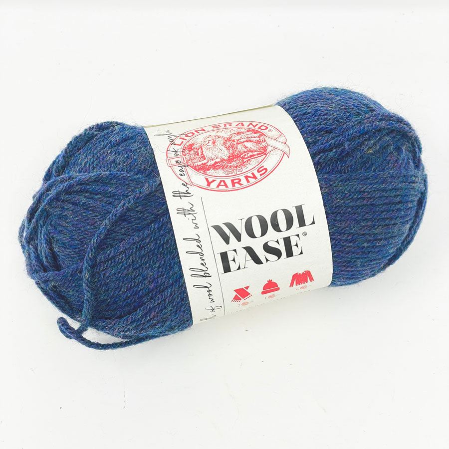 Lion Brand Wool Ease Yarn - Blue