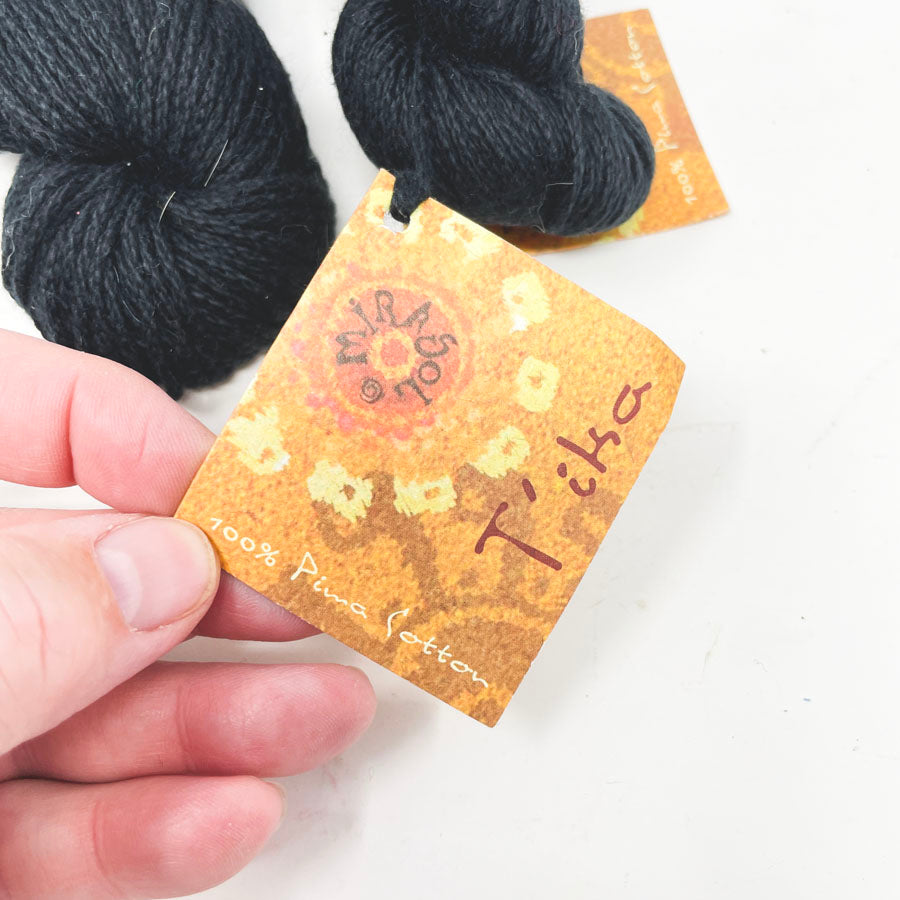 Mirasol T'ika Yarn Hank - Black (1)