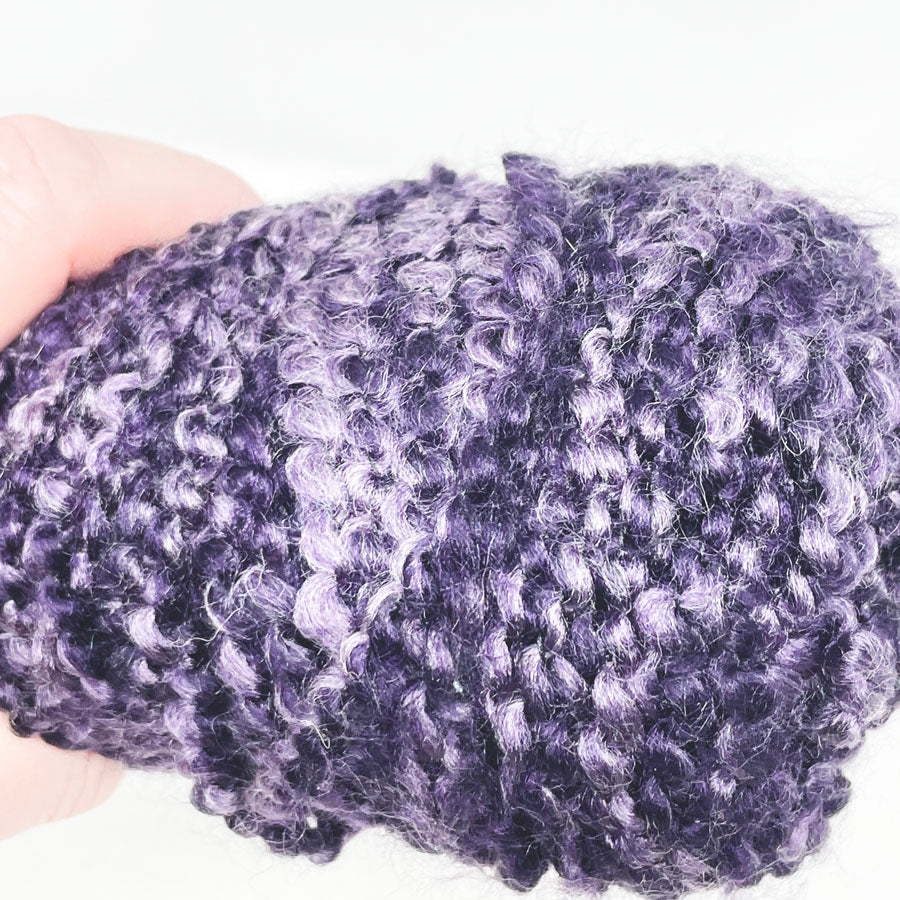 Homespun Purple Yarn