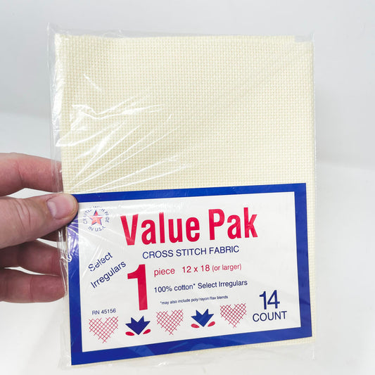 Super Value Cross Stitch Fabric Packs