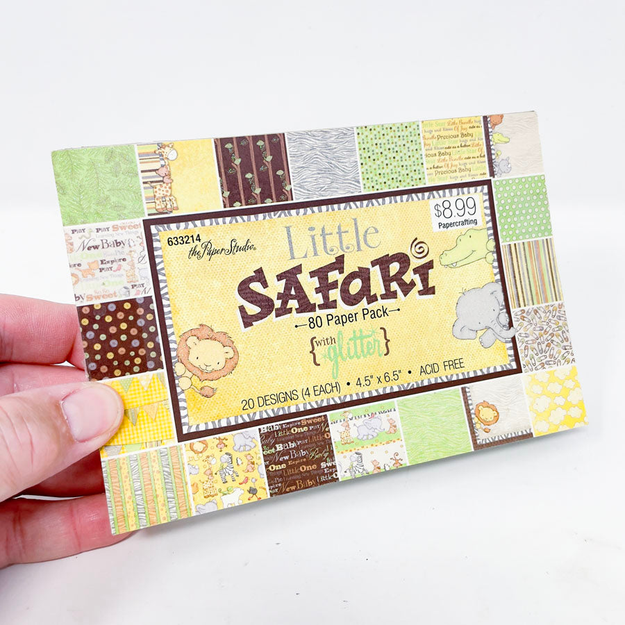 Little Safari - The Paper Studio - 4.5" x 6.5" Paper Pack