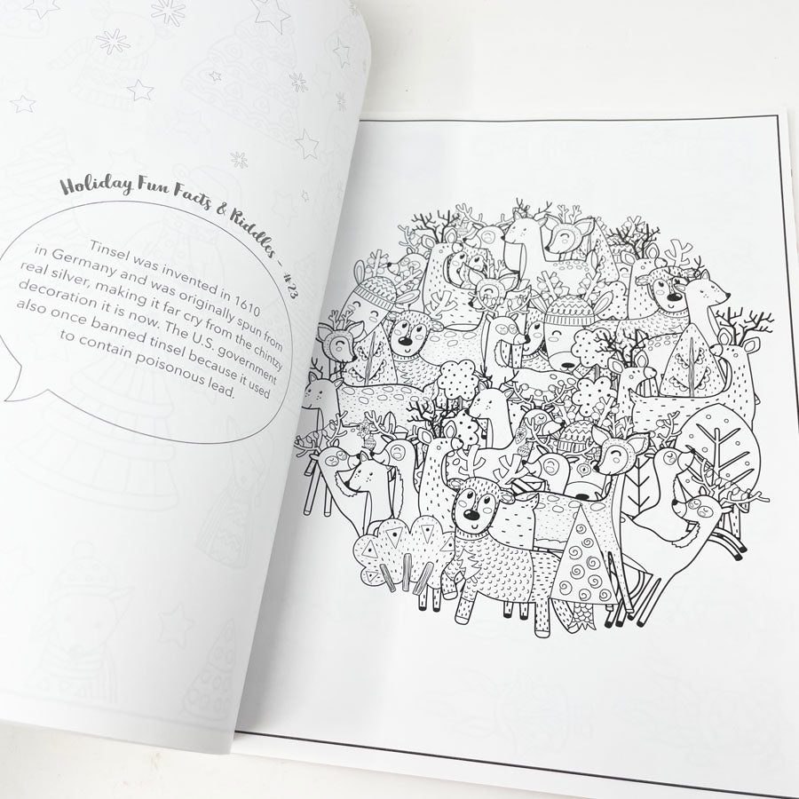 Holiday Coloring Book