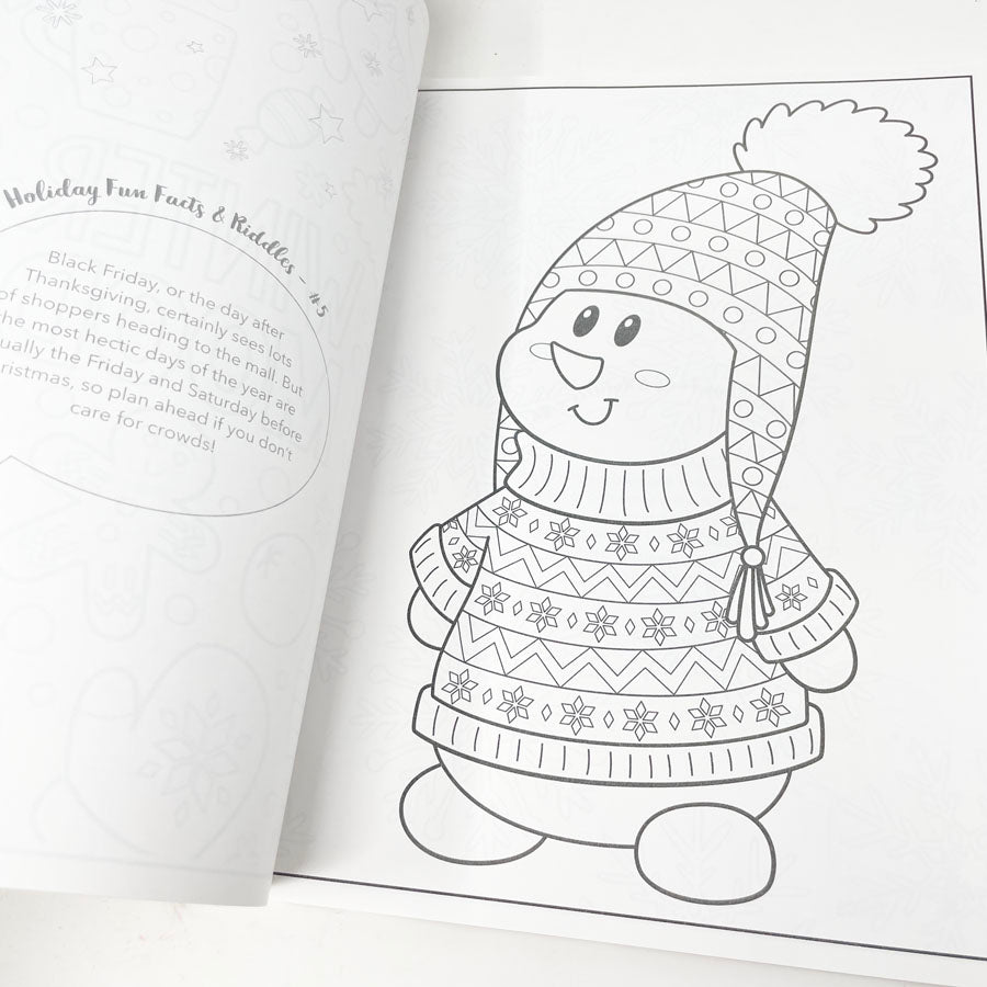 Holiday Coloring Book