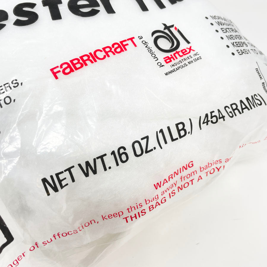 Fabricraft Plyester Fiberfill 16 oz.