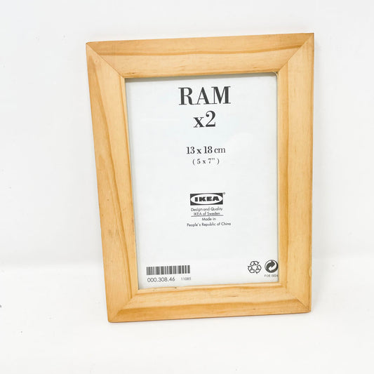 IKEA Ram Wood Frame 5" x 7"