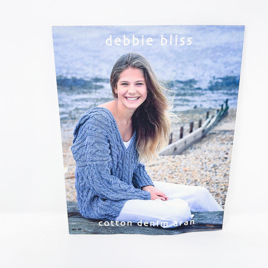 Debbie Bliss Cotton Denim Aran Pattern Book