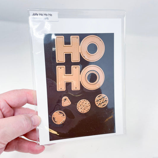 Jolly Ho Ho Ho Die - Spellbinders