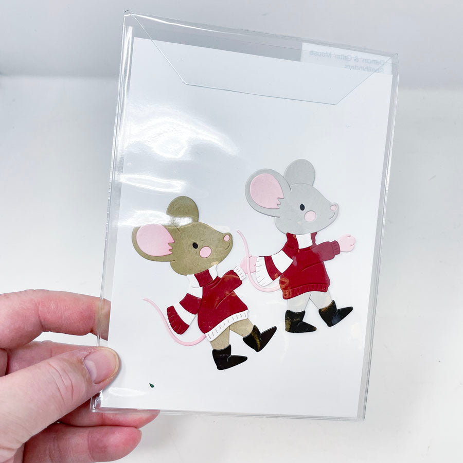 Dancin' and Giftin' Mouse Die - Spellbinders