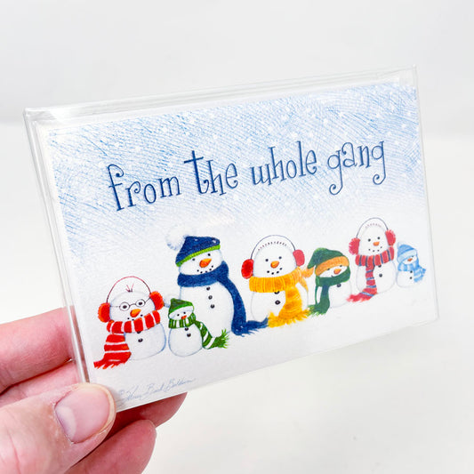 Snowmen & Santas Christmas Card Packs by Sherri Buck Baldwin (10)