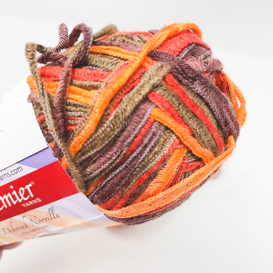 Premier Yarn - Deborah Norville Collection - Hipster Ribbon Yarn - Foliage (1)