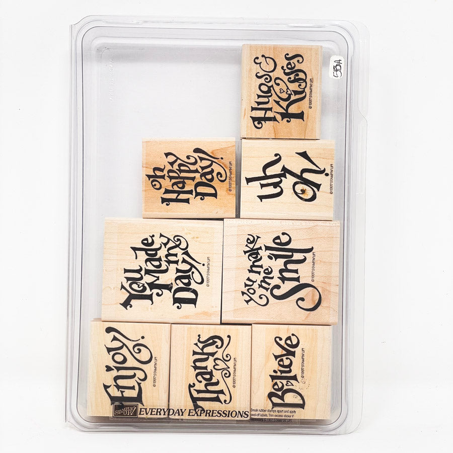 Stampin' Up! Rubber Stamps – Sets from the Early Years