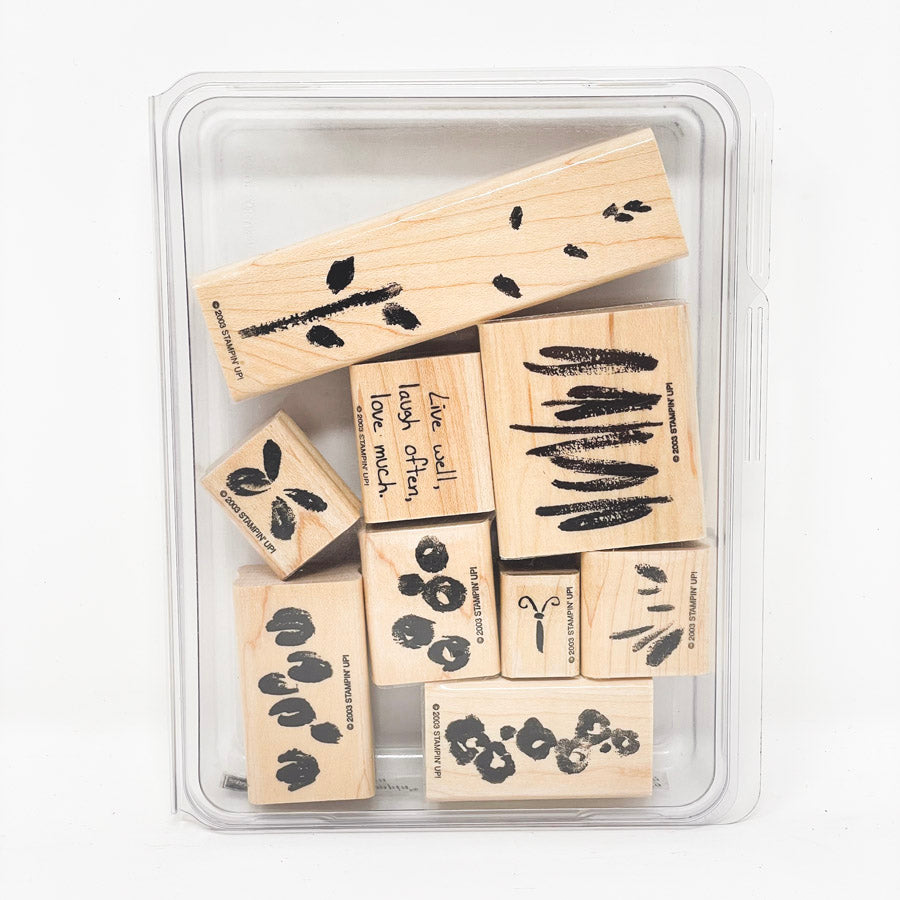 Stampin' Up! Rubber Stamps – Medium Box Sets