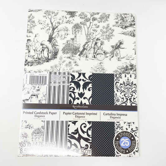 Recollections Printed Paper Pack - Elegance