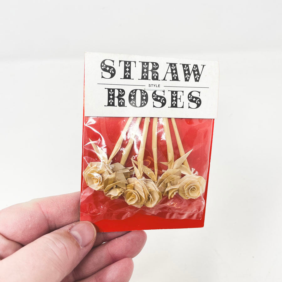 Straw Style Roses