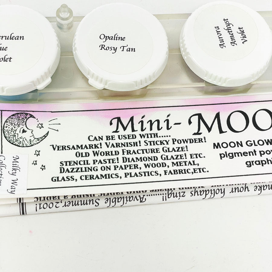 Mini Moon Glow Pigment Powders for Crafting