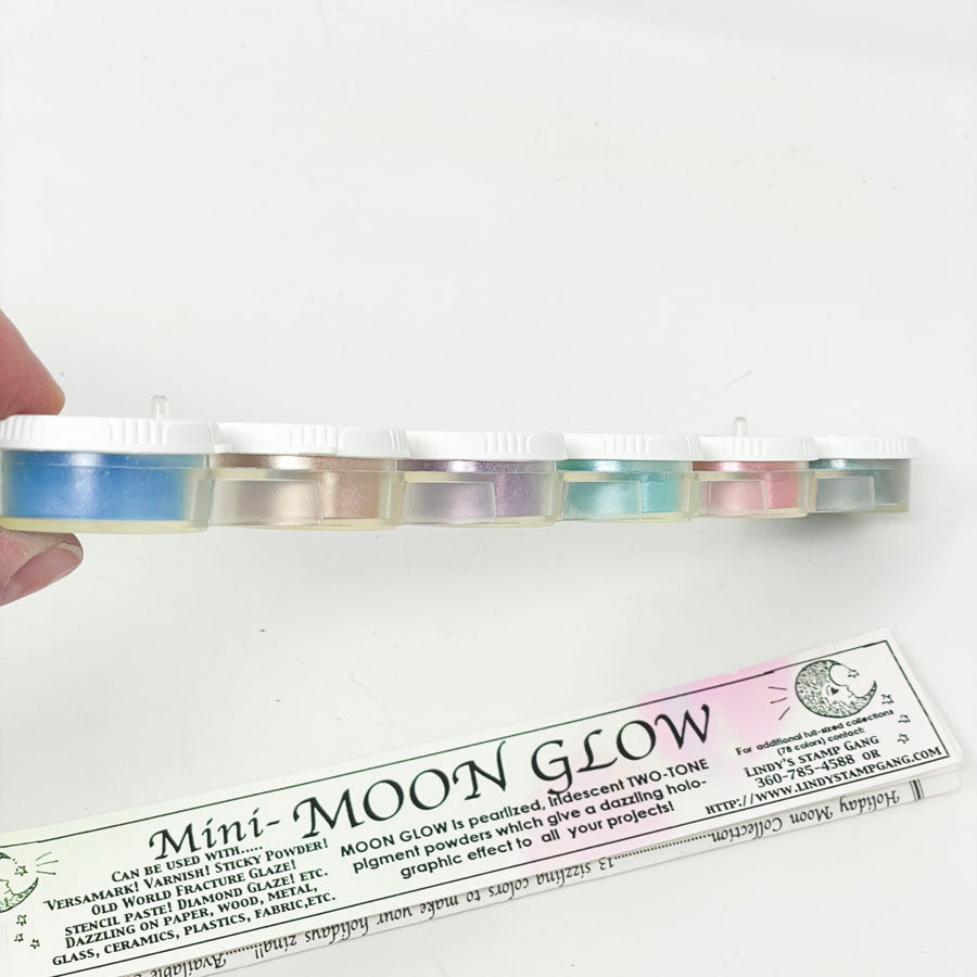 Mini Moon Glow Pigment Powders for Crafting