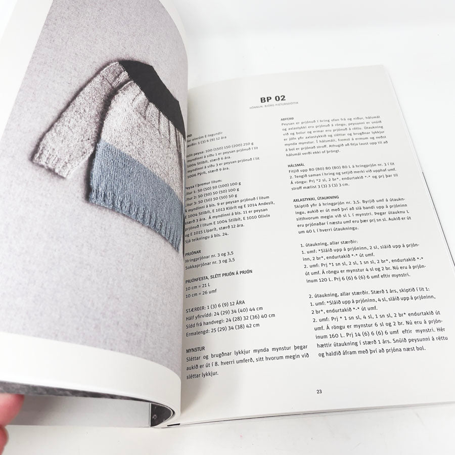 Einrum Rendur Knitting Pattern Book