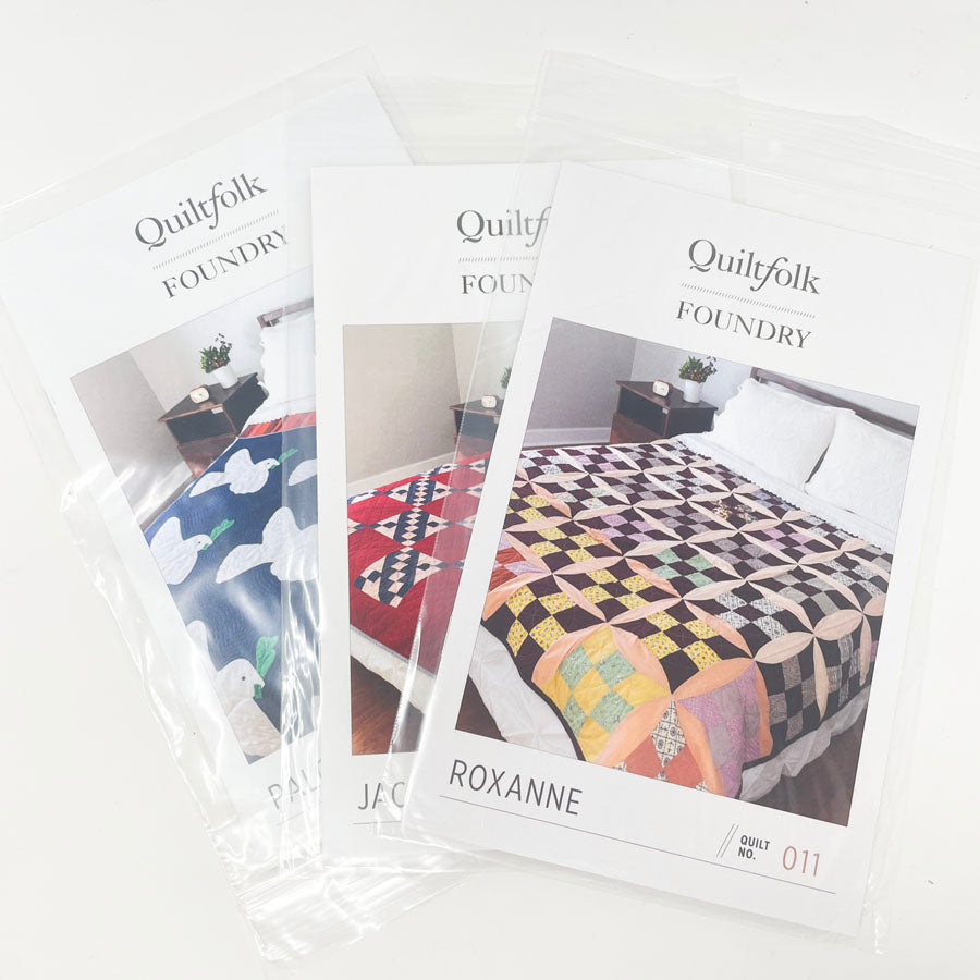 Quiltfolk Foundry Pattern Packs