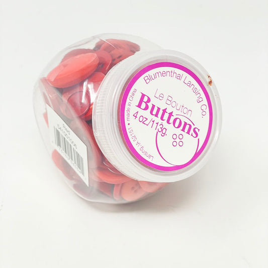 Le Bouton Red Button Jar, 4 Oz.