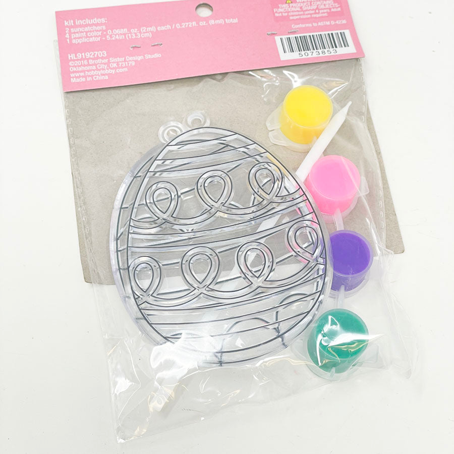 Easter Egg Suncatchers