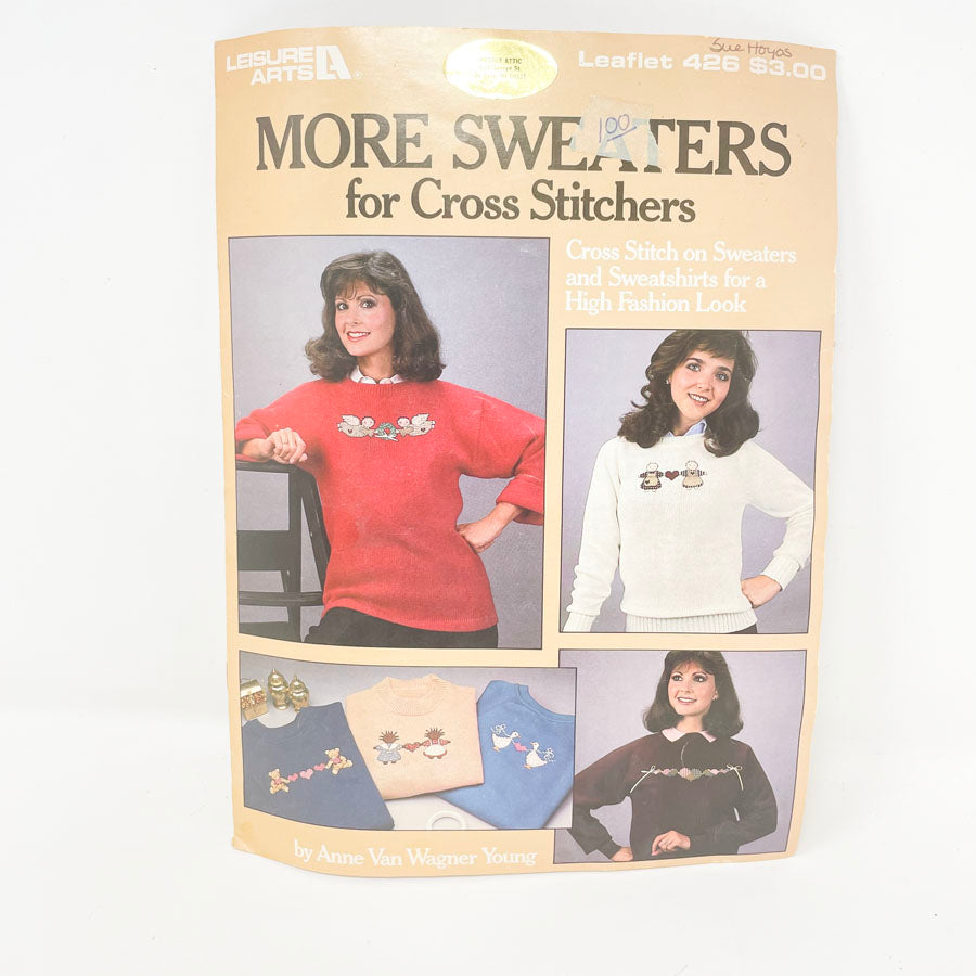 More Sweaters for Cross Stitchers Counted Cross Stitch Patterns