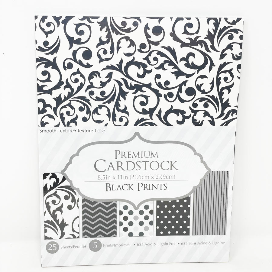 Premium Cardstock Paper Pack - 8.5" x 11"