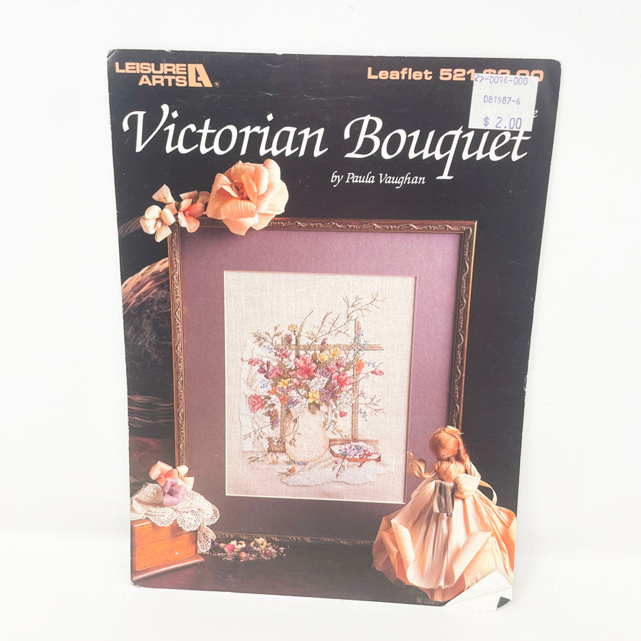 Victorian Bouquet Counted Cross Stitch Pattern