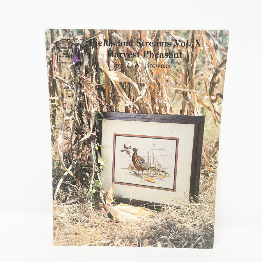 Harvest Pheasant Counted Cross Stitch Pattern