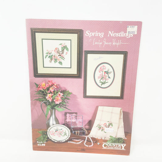 Spring Nestlings Counted Cross Stitch Patterns